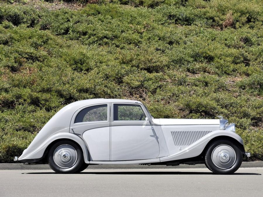 Bentley 3&frac12;-Litre Aerodynamic Saloon by Rippon Bros. '1935
